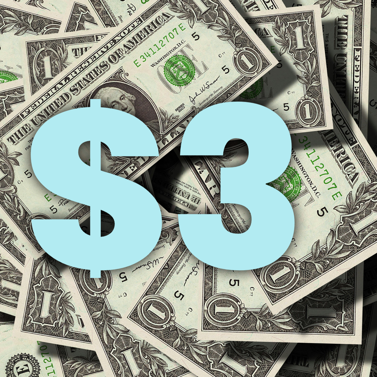 $3