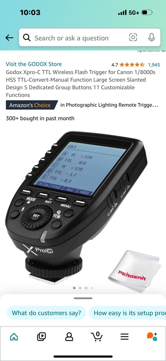 Godox TTL Wireless Flash Trigger