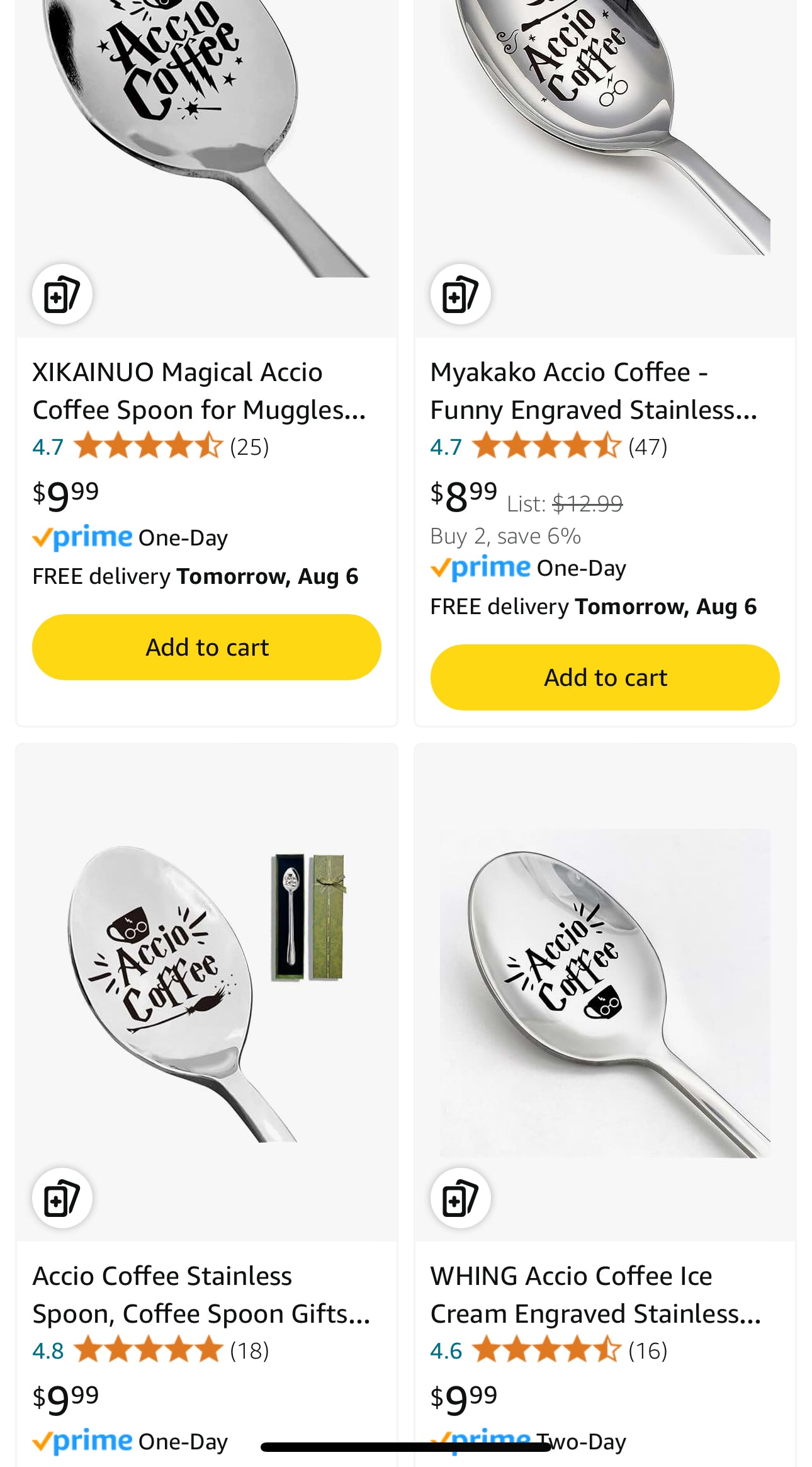 Accio Coffee Spoon (Harry Potter)