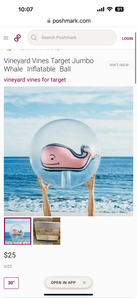 Vineyard Vines Jumbo Beach Ball