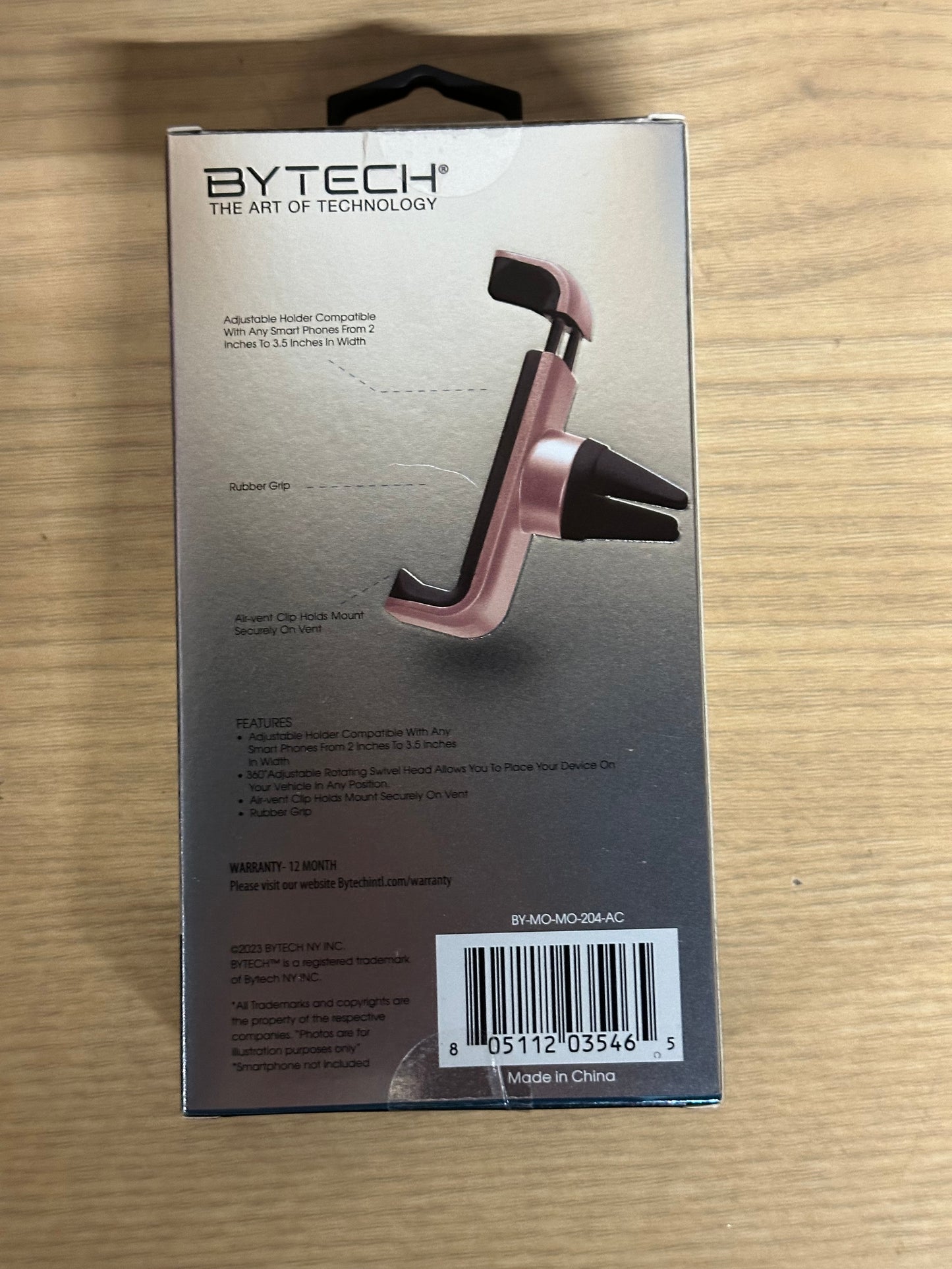 Bytech Car Vent Mount