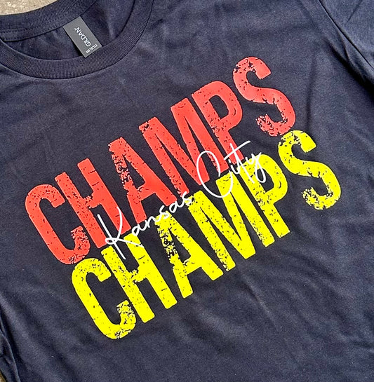 Champs - Kansas City Super Soft T-Shirt (Black)