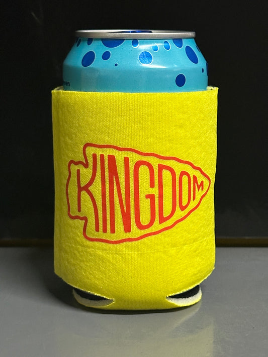 Kingdom  - Yellow Can Cooler Koozie