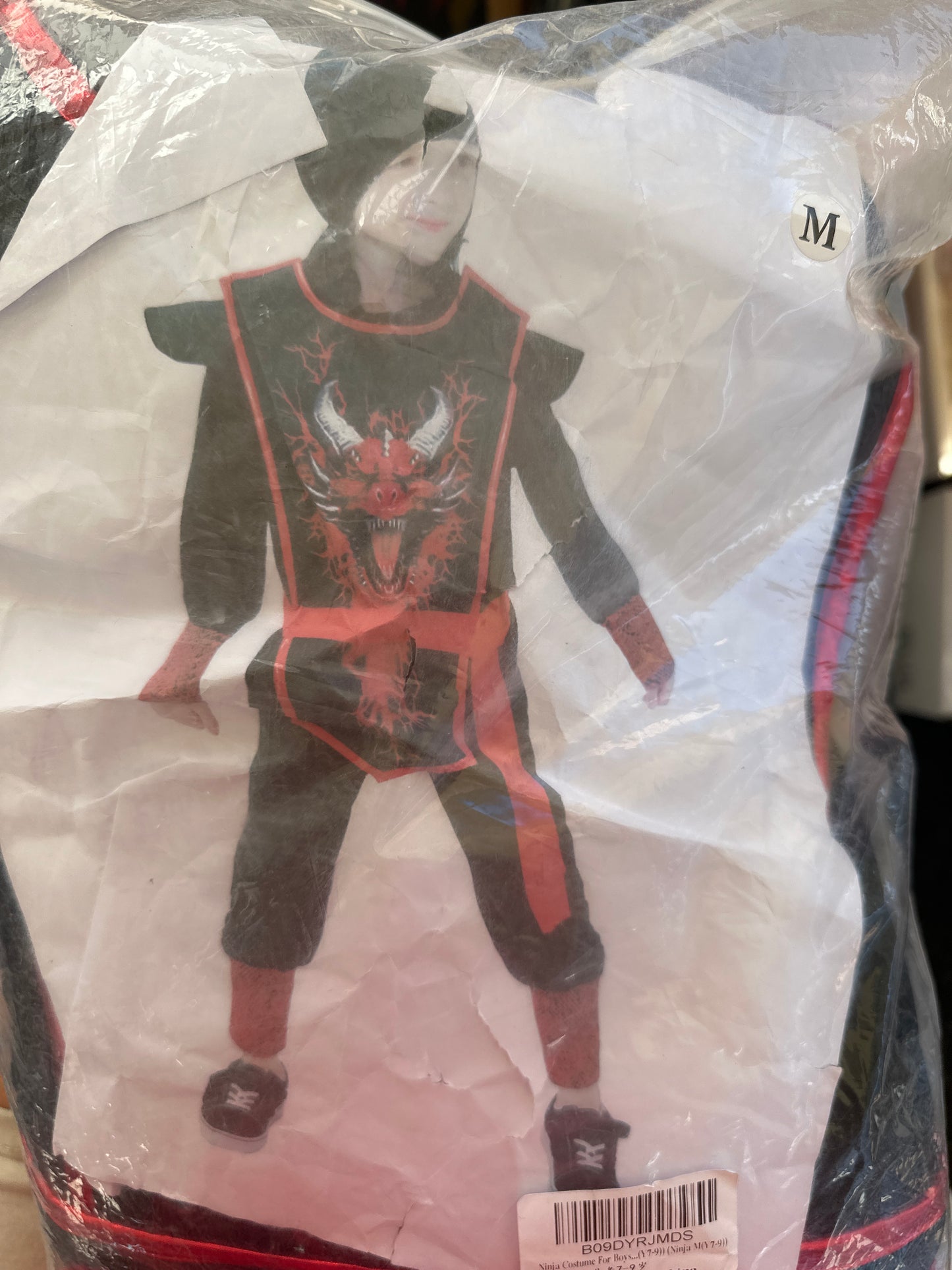 Ninja Costume kids 7-9 years