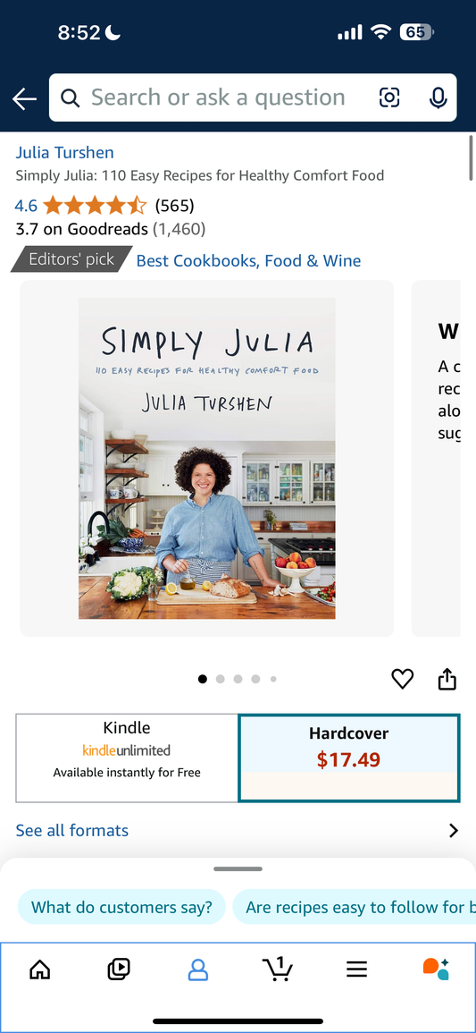 Simply Julia: 110 Easy Recipes for Healthy Comfort Food