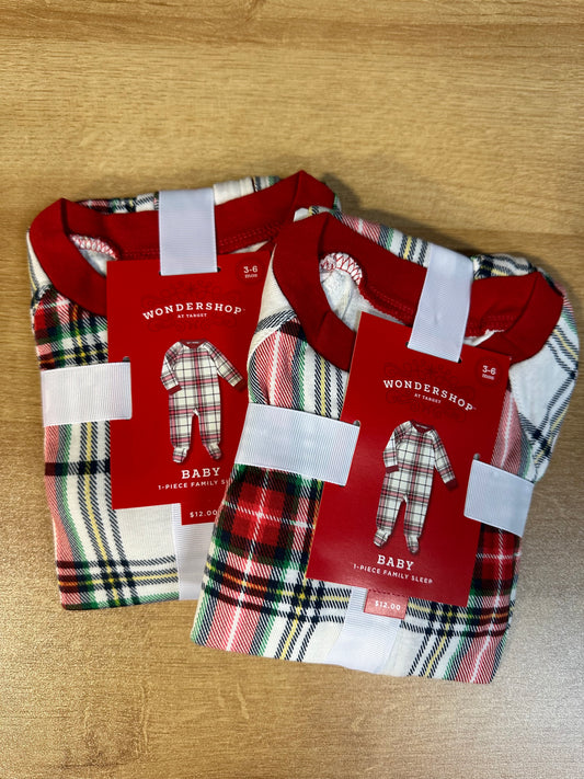 Plaid Baby Sleeper 3-6M (2-Pack)