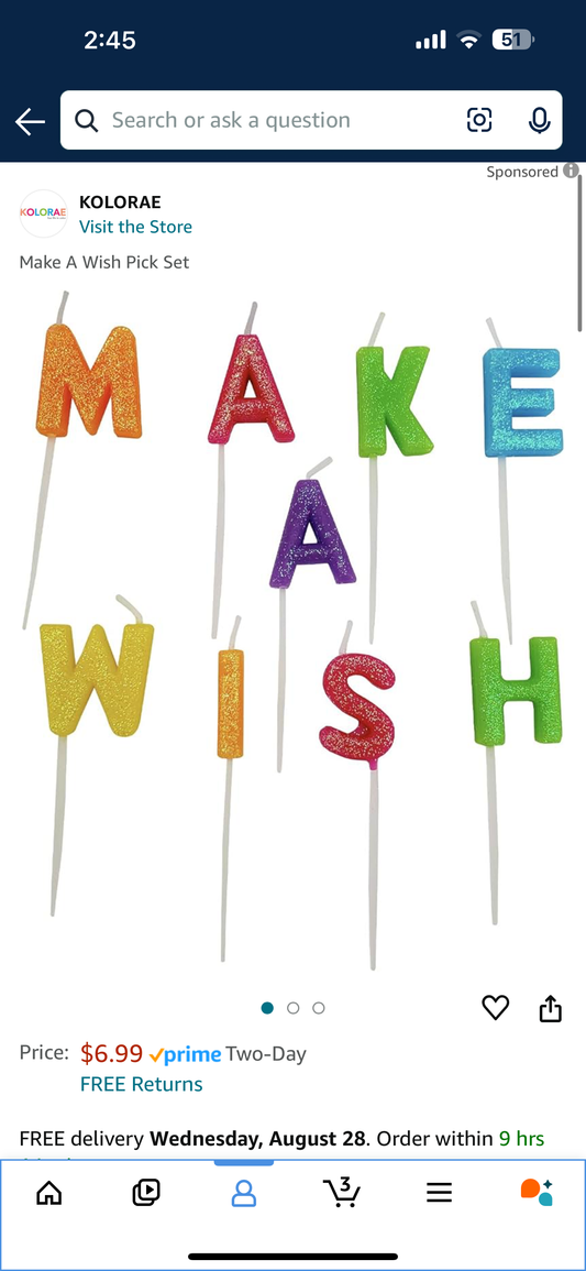 Make A Wish Candle Set