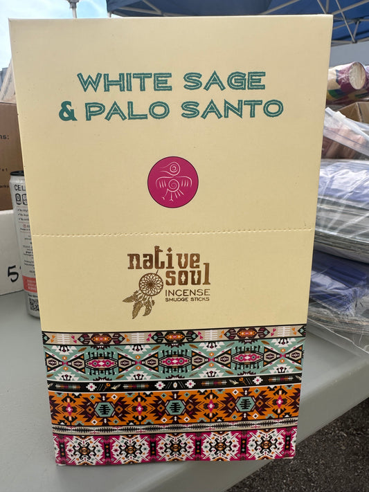 White Sage & Palo Santo Incense