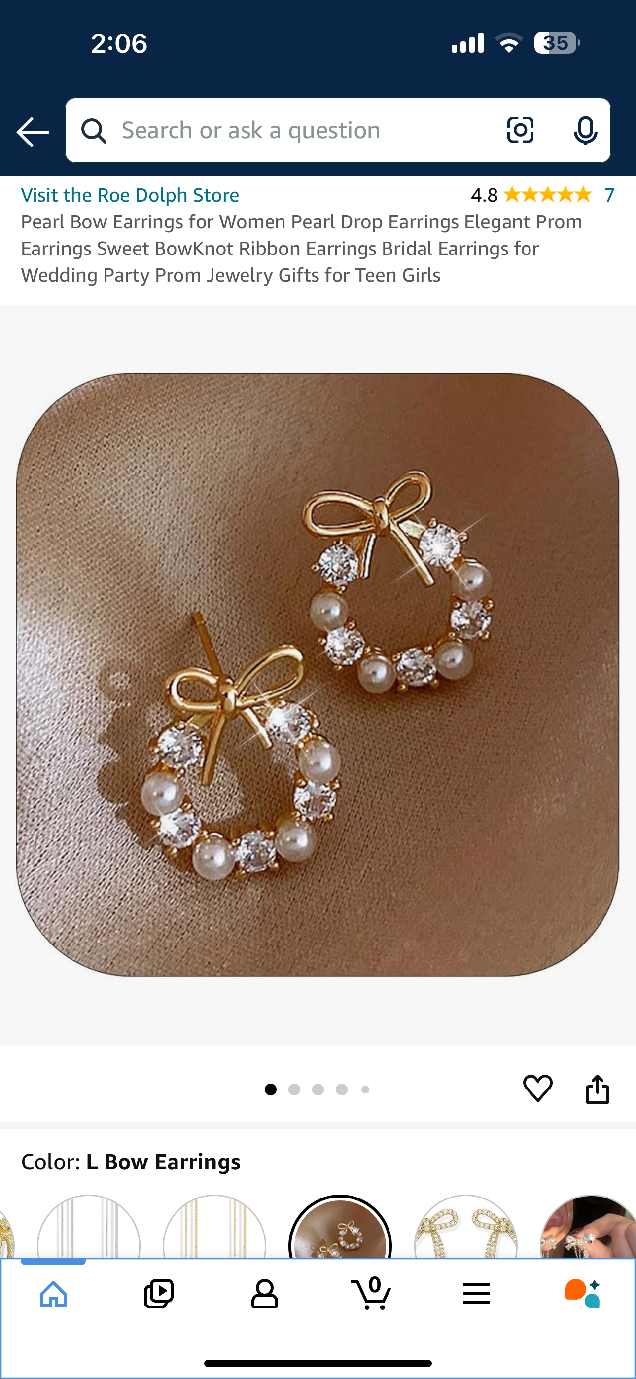 Pearl Bow Earrings for Women Pearl Drop Earrings Elegant Prom Earrings Sweet BowKnot Ribbon Earrings Bridal Earrings for Wedding Party Prom Jewelry Gifts for Teen Girls