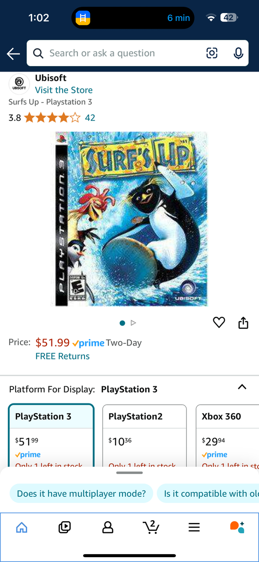 Surfs Up - Playstation 3