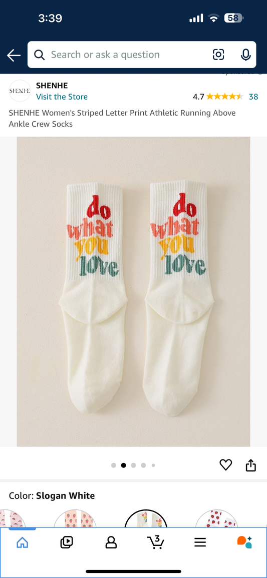 Do What You Love Socks