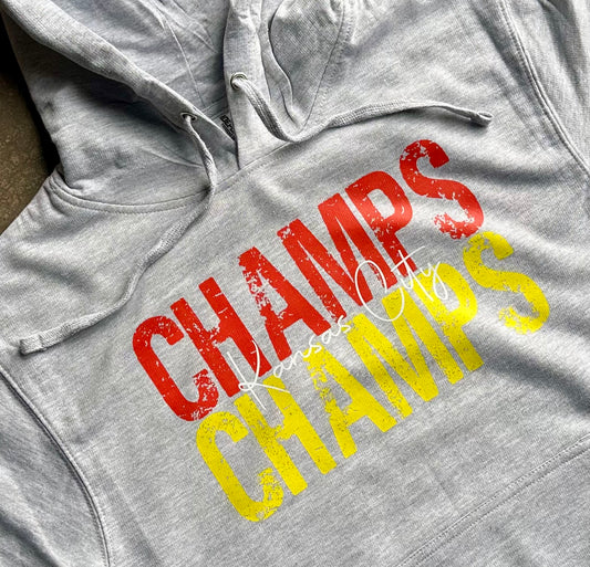 Champs - Kansas City Hooded Sweatshirt (Sport Gray)