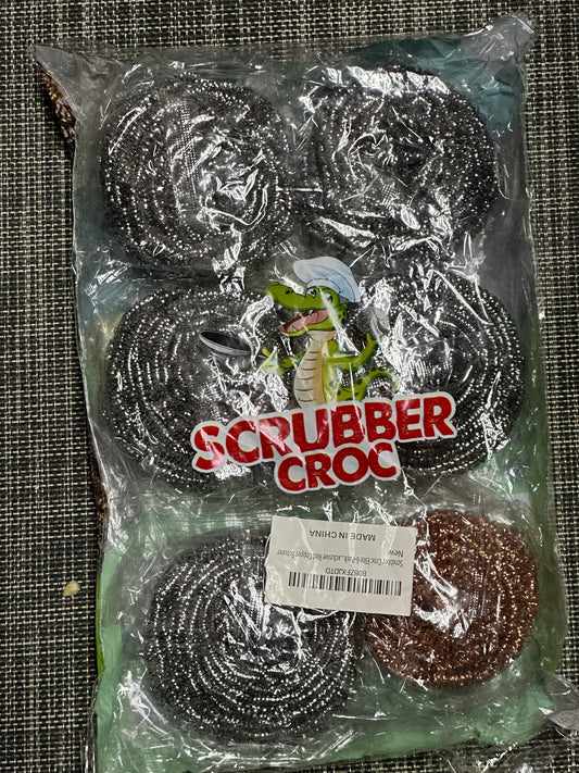 Scrubber Croc 6-Pack Scourer