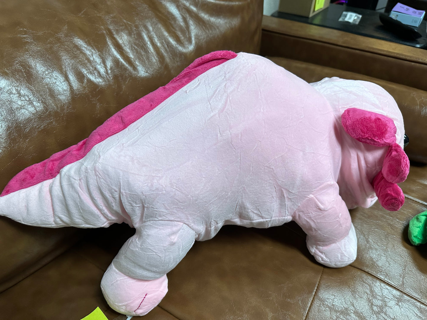 Big Pink Plush Axolot