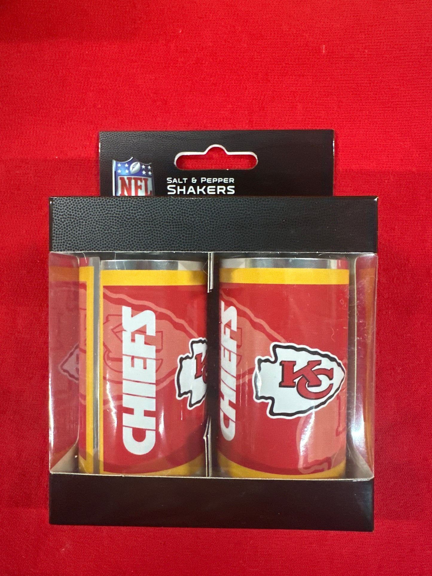 NFL Chiefs Salt and Peper Shakers