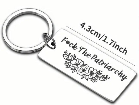 F❤️ck the Patriarchy Keychain