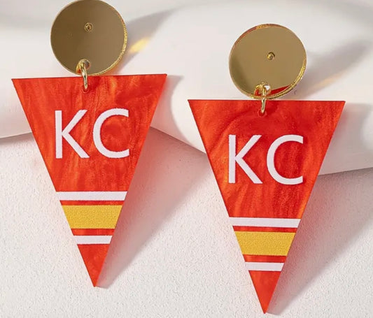 KC Game Day Earrings