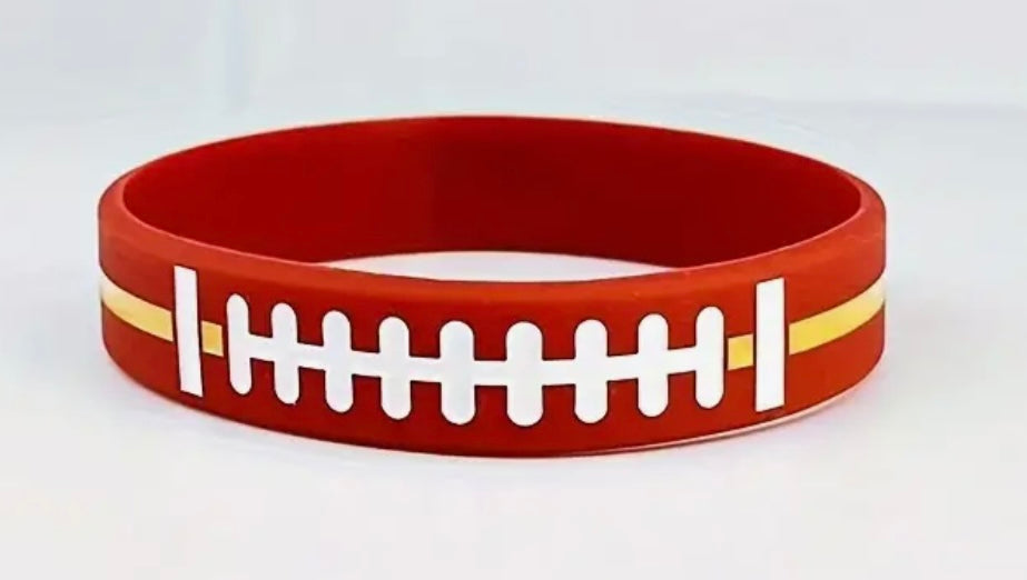 KC Chiefs Silicone Bracelet