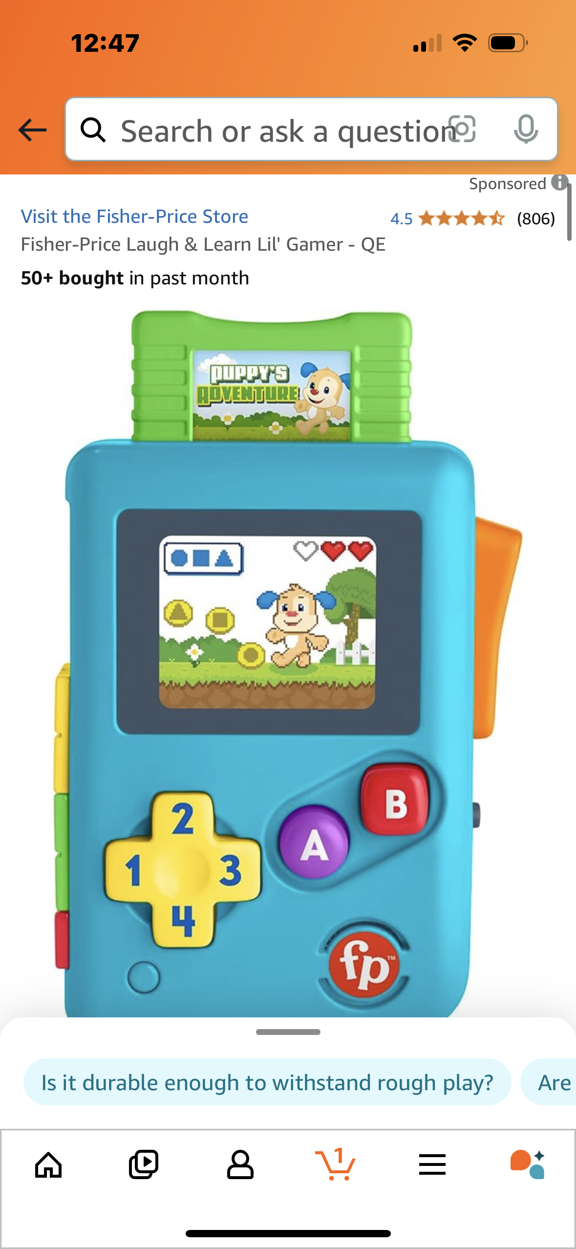 Fisher-Price Laugh & Learn Lil' Gamer - QE