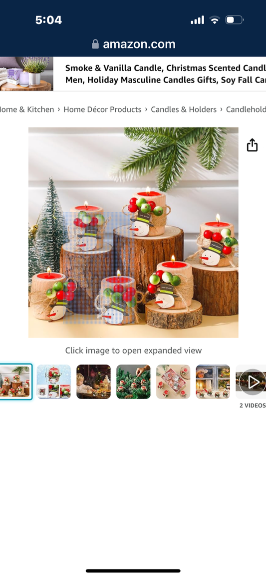 20 Pcs Christmas Wood Candle Holders Wooden Cylinder Votive Candle Holders Tealight Candle Holder with Tea Lights Candles and Tag for Xmas Table Centerpiece Decor Thank You Gifts(Snowman Style)