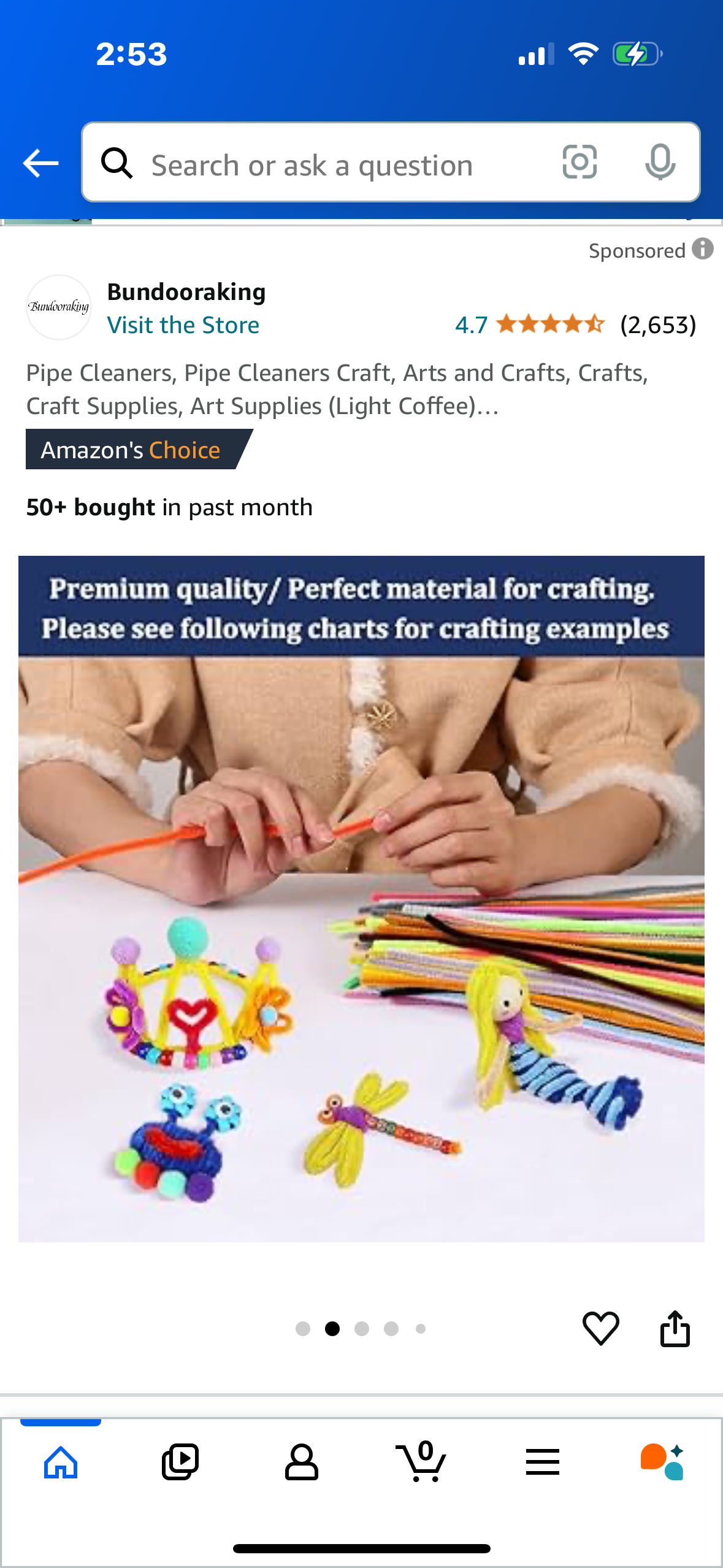 Pipe Cleaners, Pipe Cleaners Craft, Arts and Crafts, Crafts, Craft Supplies, Art Supplies (Light Coffee