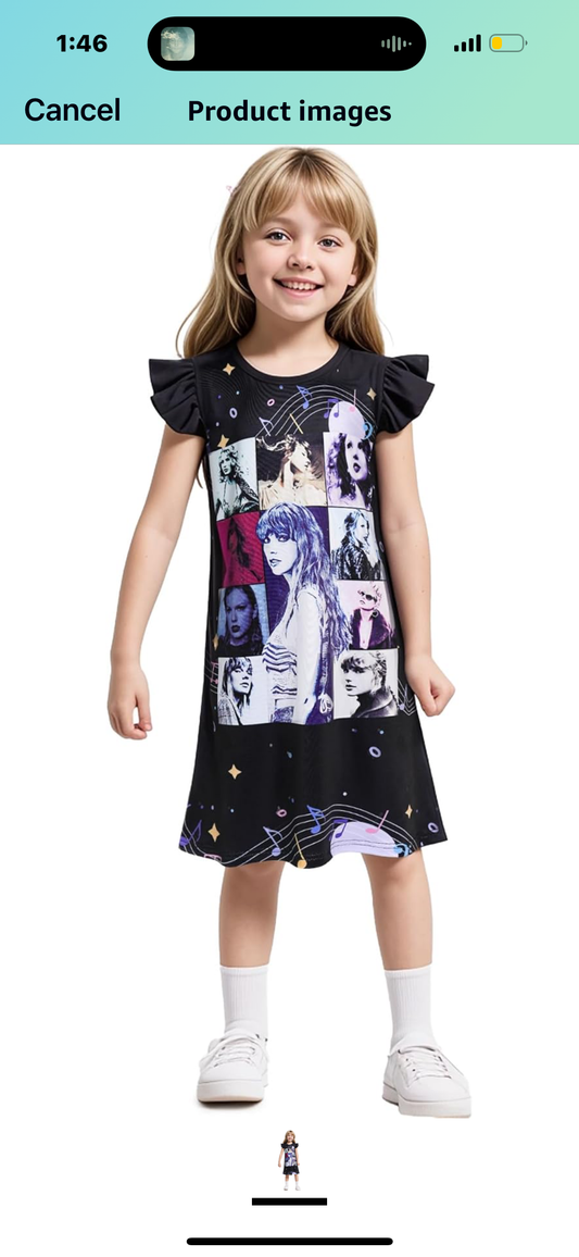 Taylor Dress/Nightgown - Size 7-8T