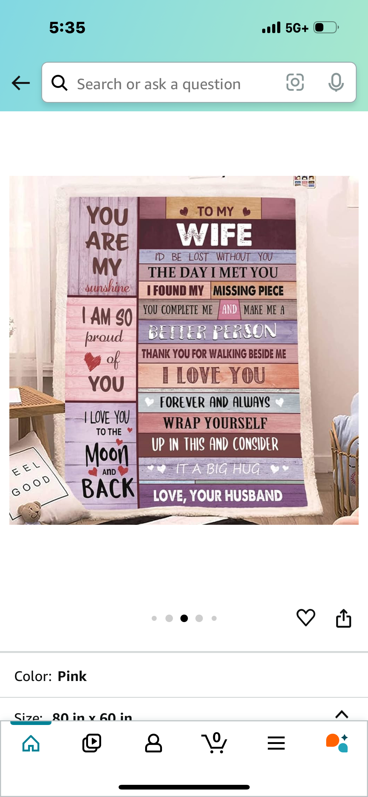 Wife Ideas for Her Romantic Unique Gifts for Wife Birthday Gift for Wife from Husband Romantic Gifts for Wife Birthday Blanket Ideas