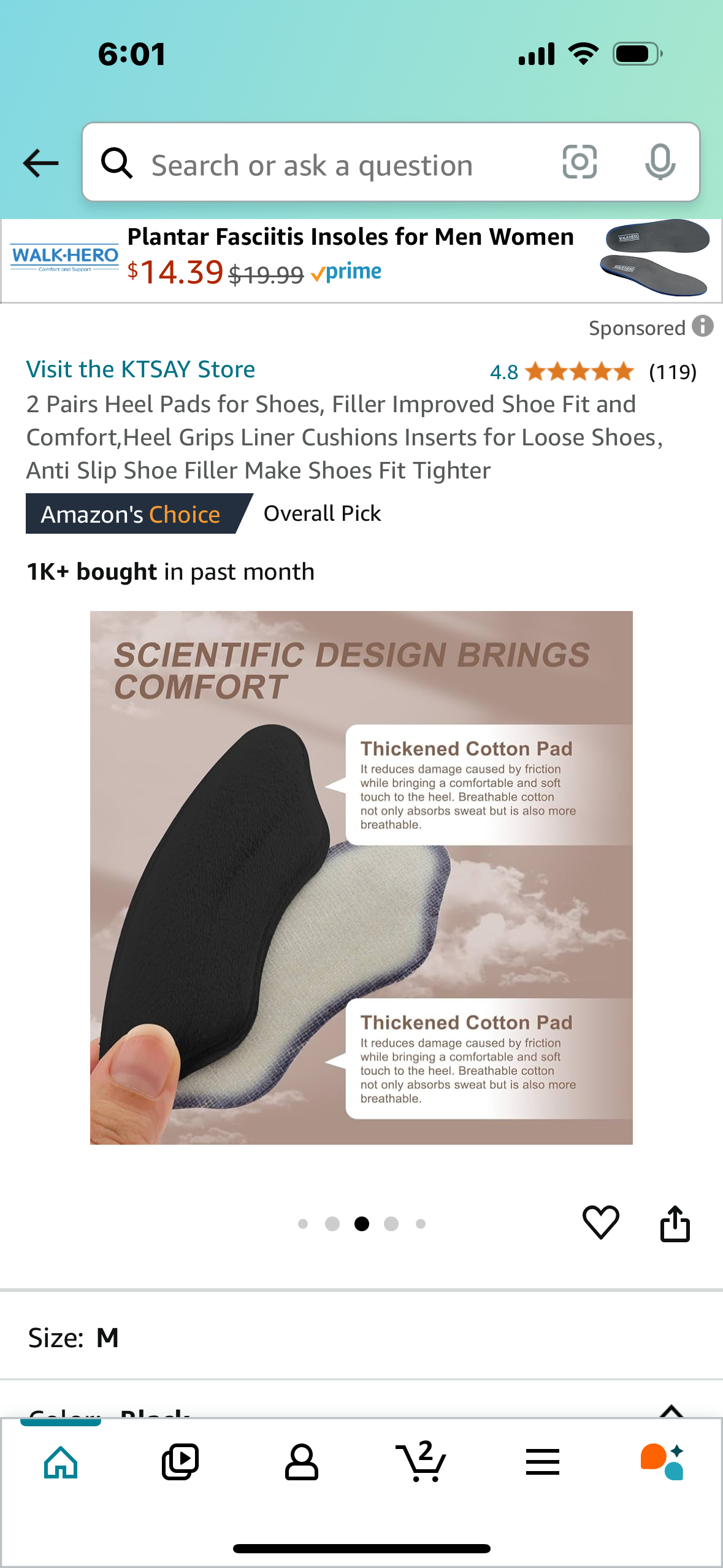 2 Pairs Heel Pads for Shoes, Filler Improved Shoe Fit and Comfort,Heel Grips Liner Cushions Inserts for Loose Shoes， Anti Slip Shoe Filler Make Shoes Fit Tighter