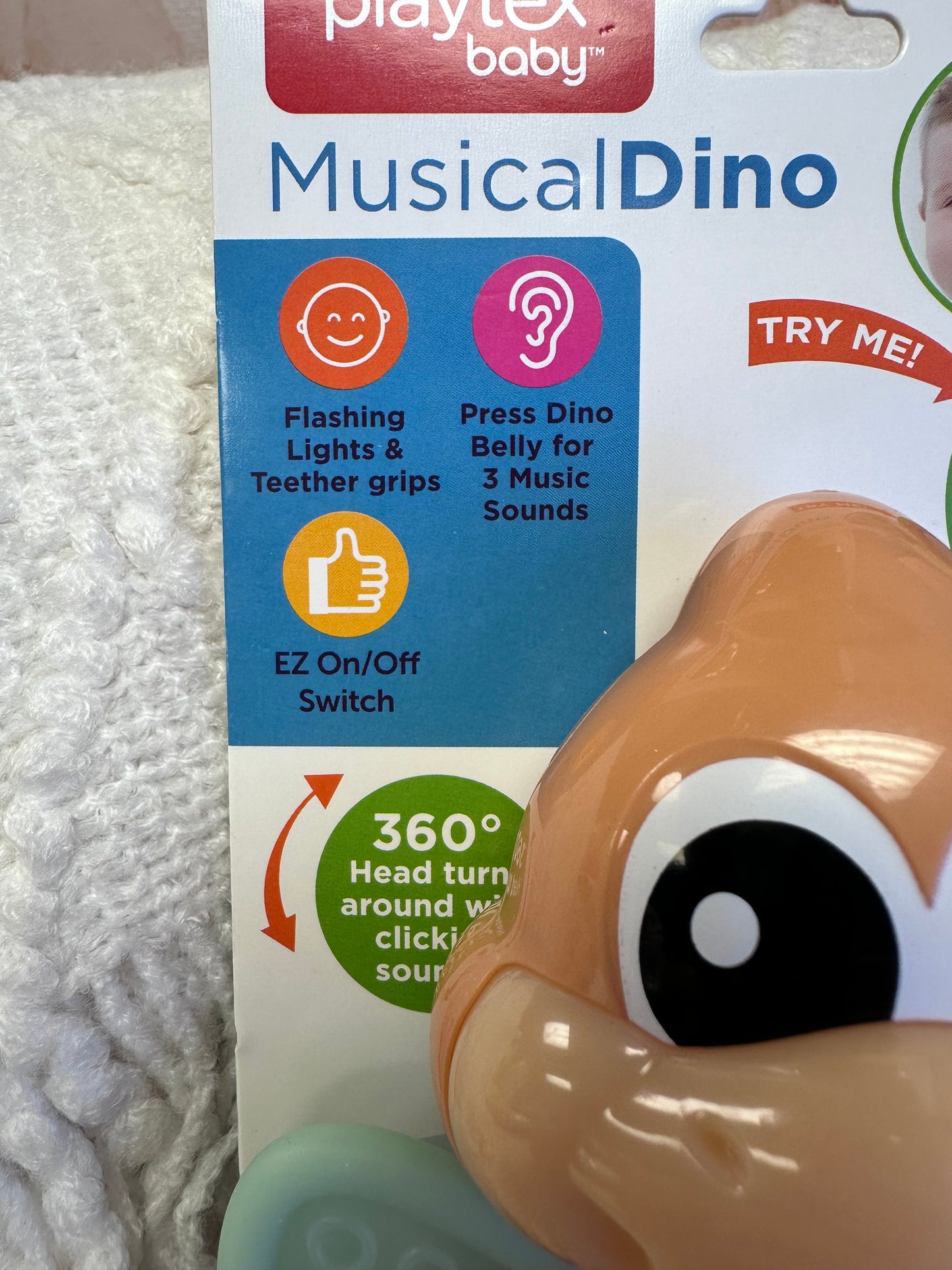 Musical Dinobird Toy