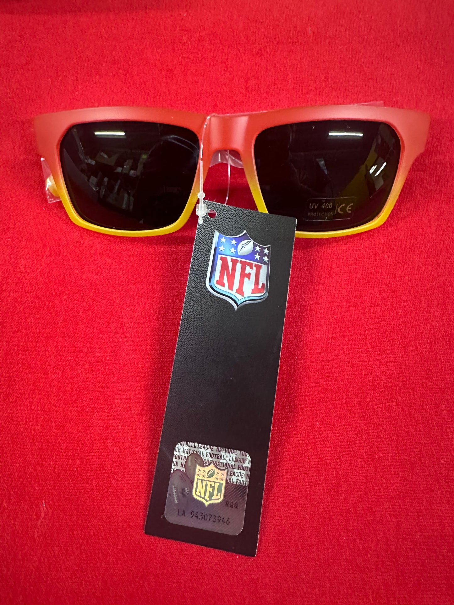 NFL Chiefs Rectangle Sunglasses