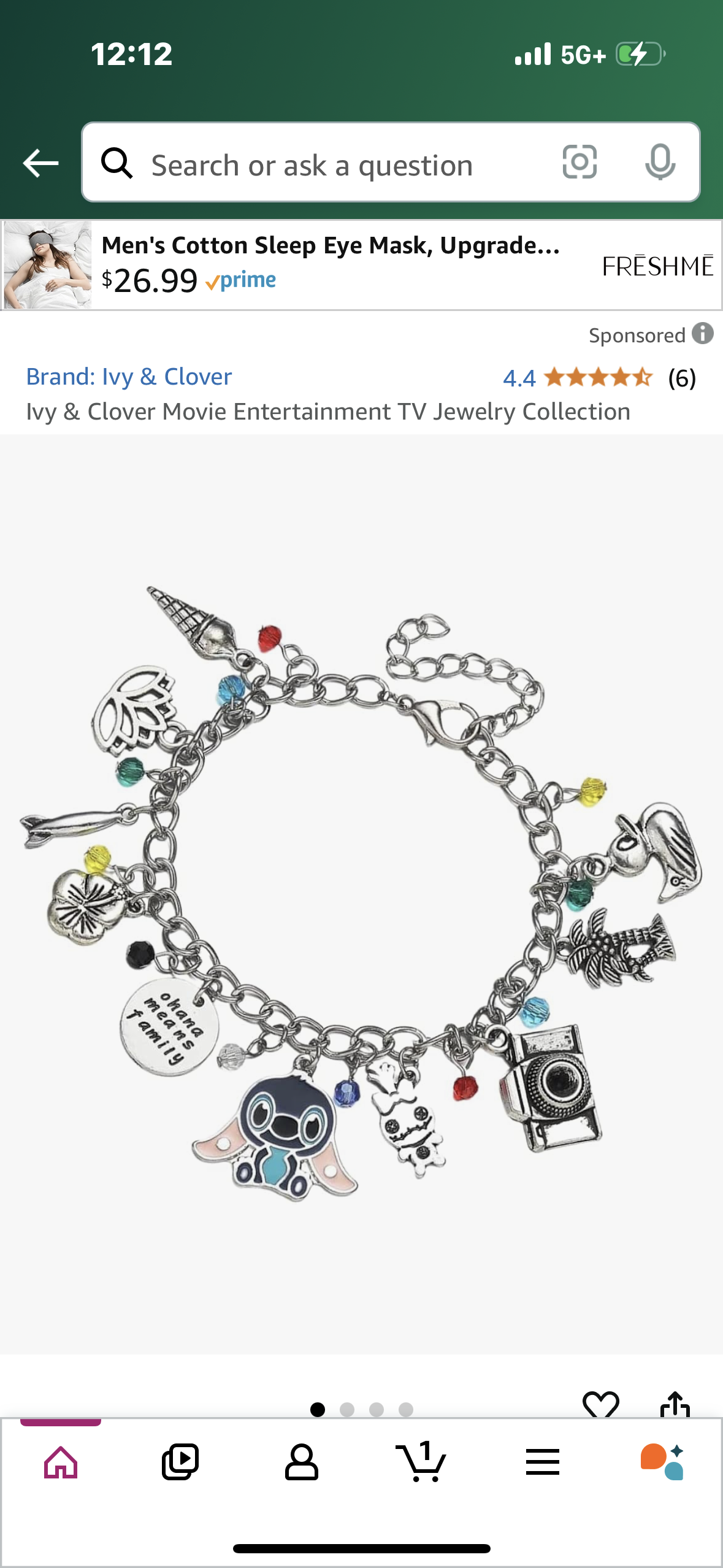 Movie Entertainment TV Jewelry Charm Bracelet Collection