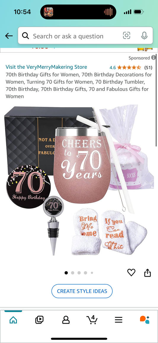 70th Birthday Gifts for Women, 70th Birthday Decorations for Women, Turning 70 Gifts for Women, 70 Birthday Tumbler, 70th Birthday, 70th Birthday Gifts, 70 and Fabulous Gifts for Women