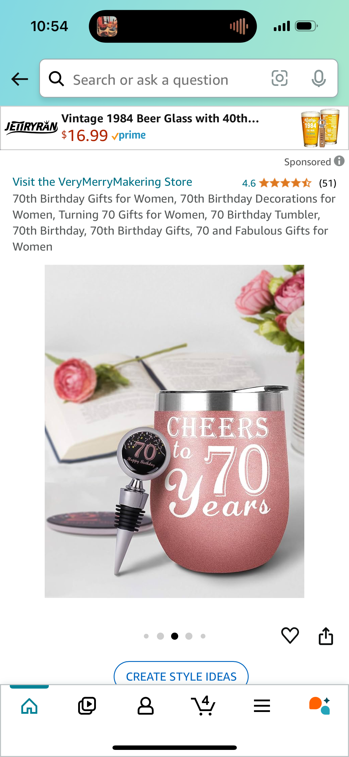 70th Birthday Gifts for Women, 70th Birthday Decorations for Women, Turning 70 Gifts for Women, 70 Birthday Tumbler, 70th Birthday, 70th Birthday Gifts, 70 and Fabulous Gifts for Women