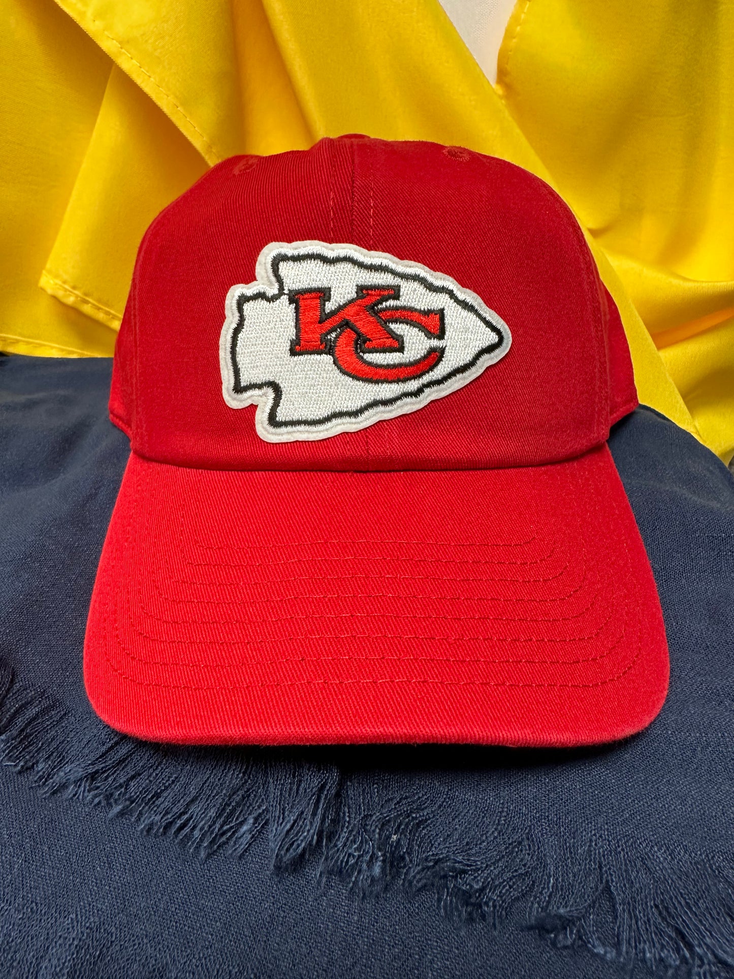 Chiefs Red Cap KC patch