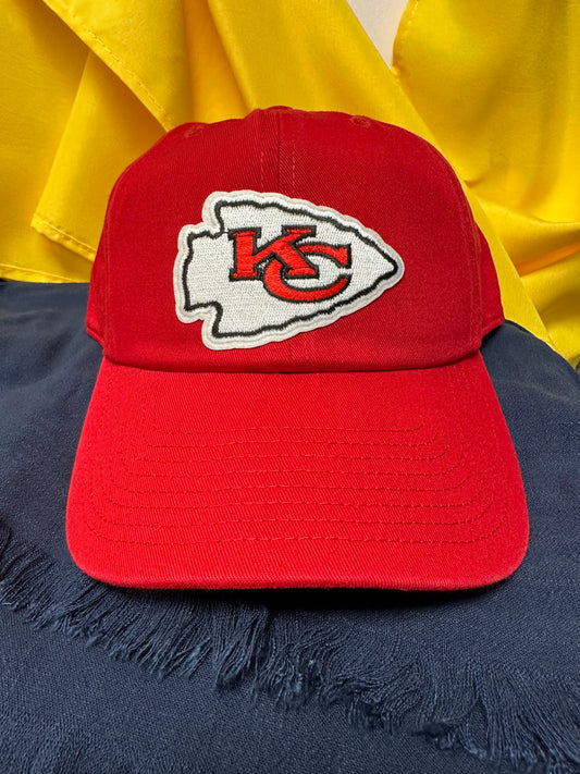 Chiefs Red Cap KC patch