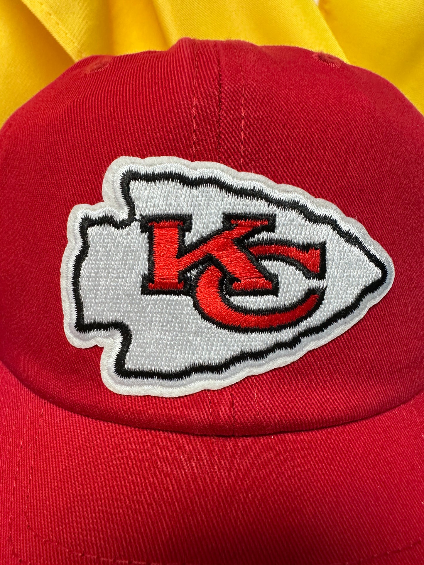 Chiefs Red Cap KC patch