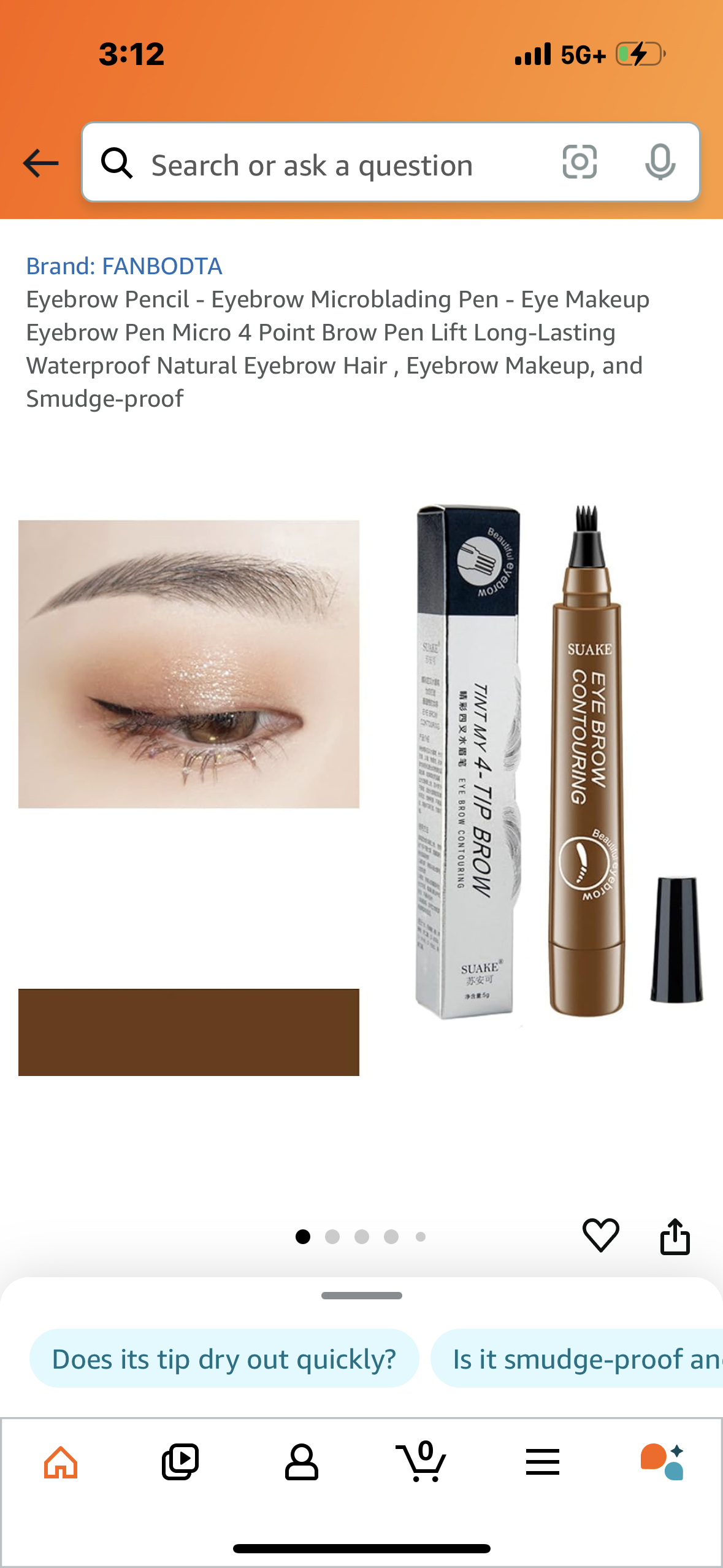 Eyebrow Pencil - Eyebrow Microblading Pen - Eye Makeup Eyebrow Pen Micro 4 Point Brow Pen Lift Long-Lasting Waterproof Natural Eyebrow Hair , Eyebrow Makeup, and Smudge-proof 1 light brown