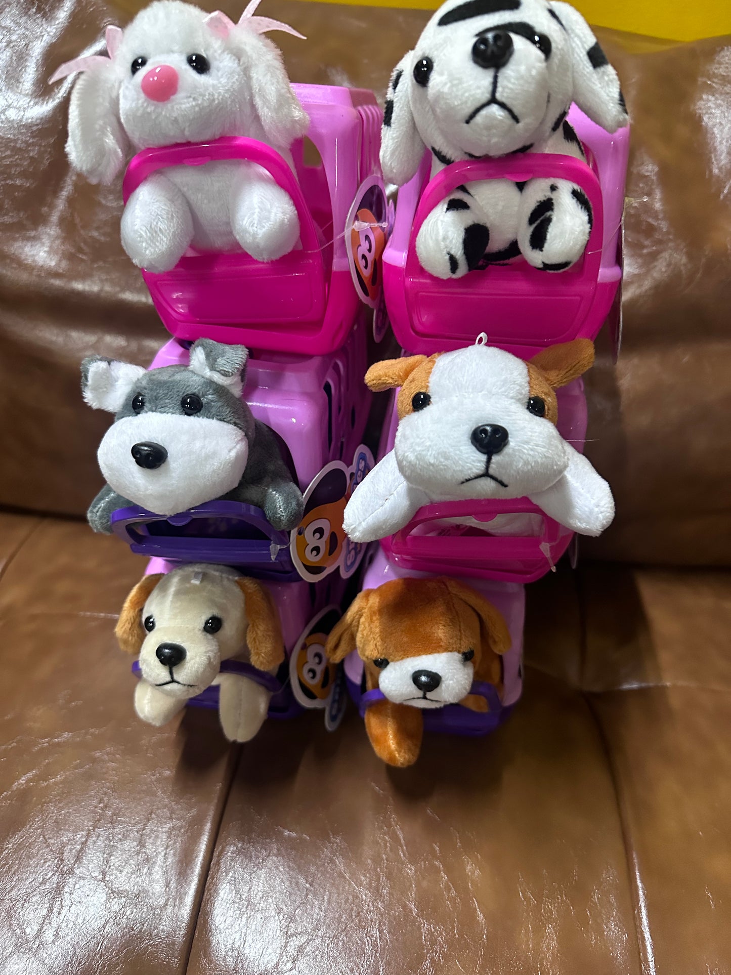 Plush Pet and Pet Carrier