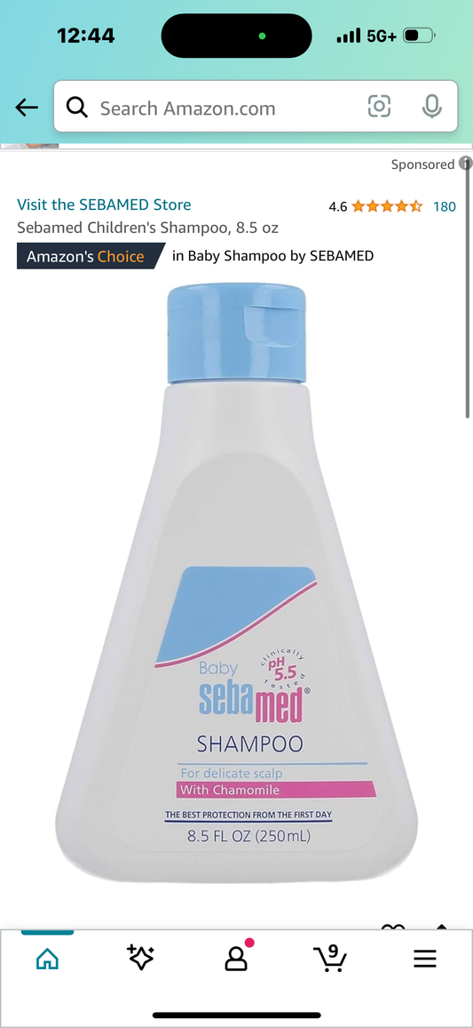 Sebamed Children's Shampoo, 8.5 oz