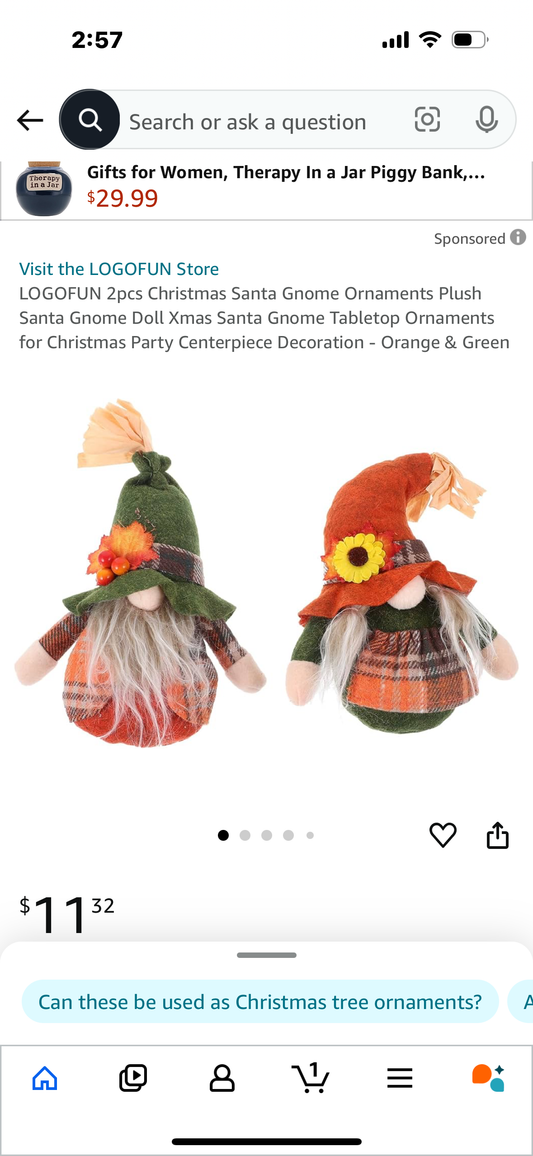 Fall Gnomes 2 set