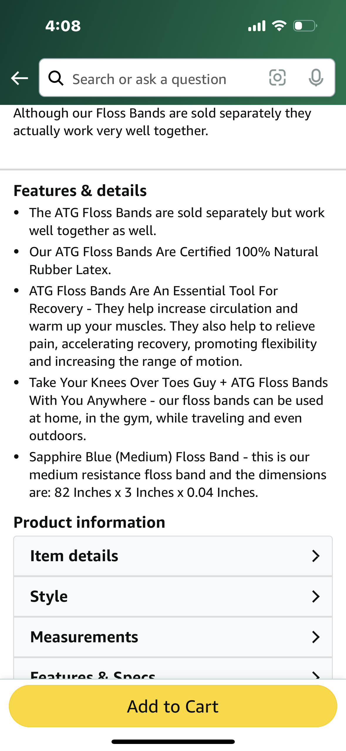 Knees Over Toes Guy + ATG Medium Floss Bands, Compression Bands, Recovery Bands for Improving Movement, Mobility Bands - Increasing Circulation & Reducing Soreness