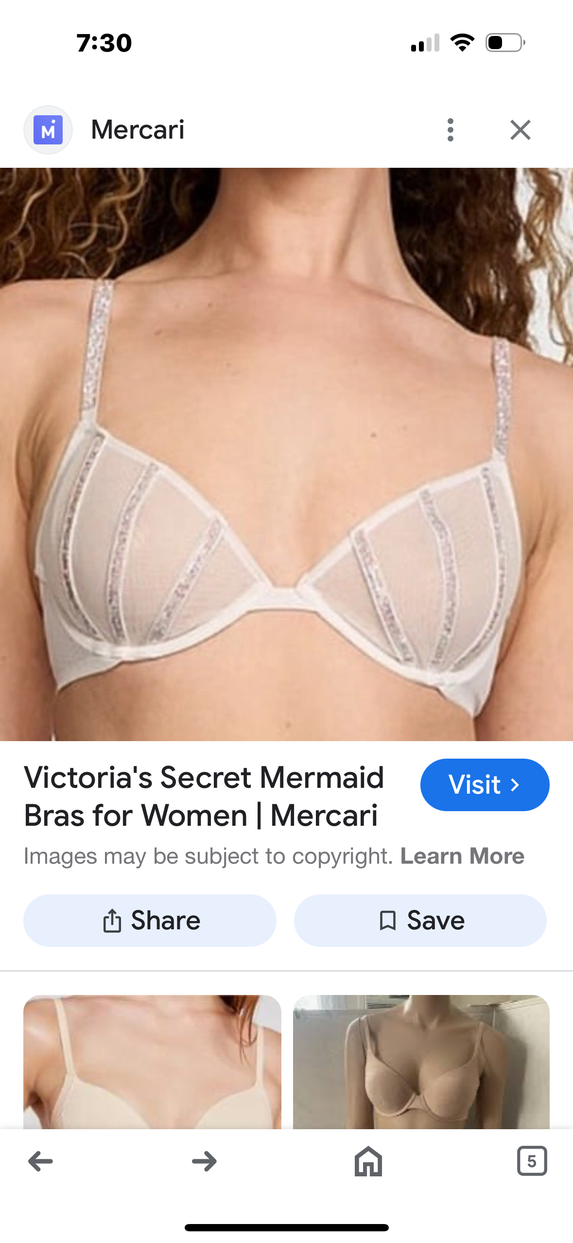 Victoria’s Secret Bra Size 34C