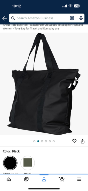 RAINS Tote Bag Waterproof