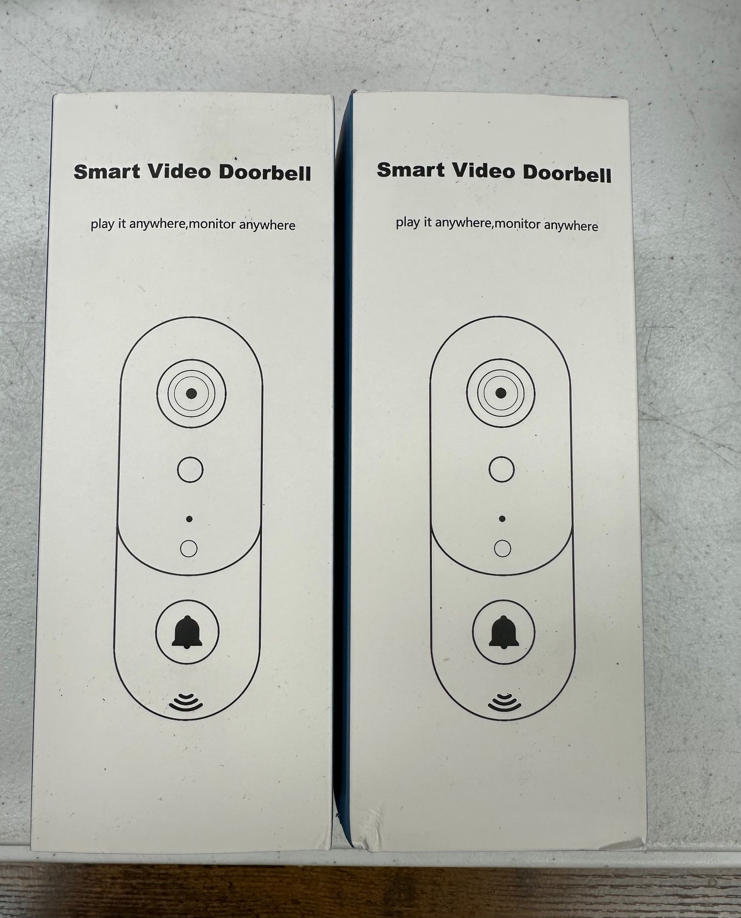 Lot of TWO (2) Doorbell Cameras